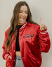 The OU Sooners Embroidered Satin Jacket