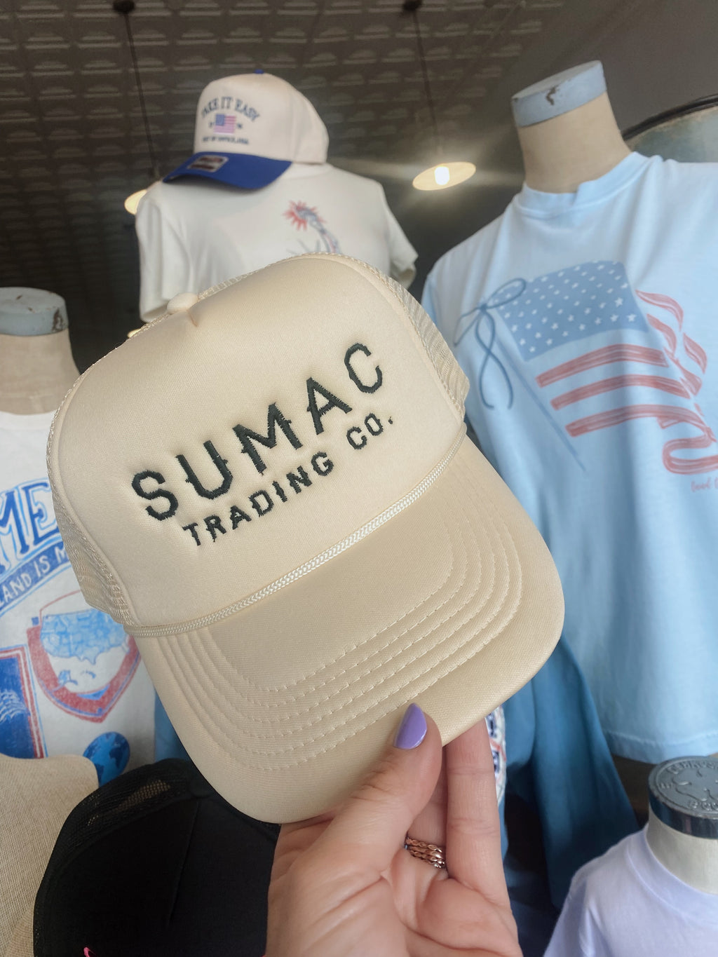 The Sumac Trucker / Khaki and Black