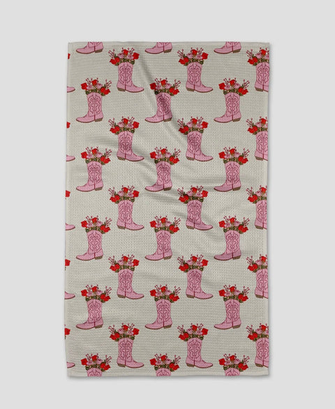 Geometry Tea Towel / Rosie Cowgirl Boots