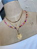 Hand Beaded Multi-Color Necklace