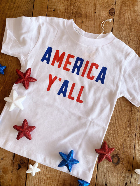 The America Yall Tee // Toddler and Youth