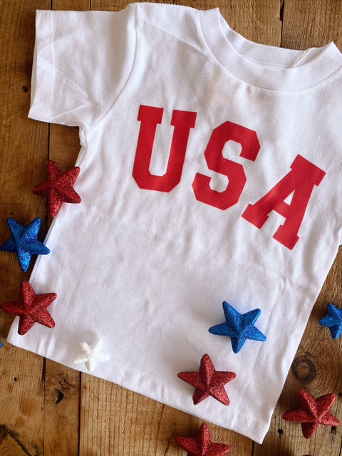 The USA Tee // Todder and Youth